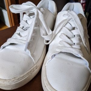 White sneakers